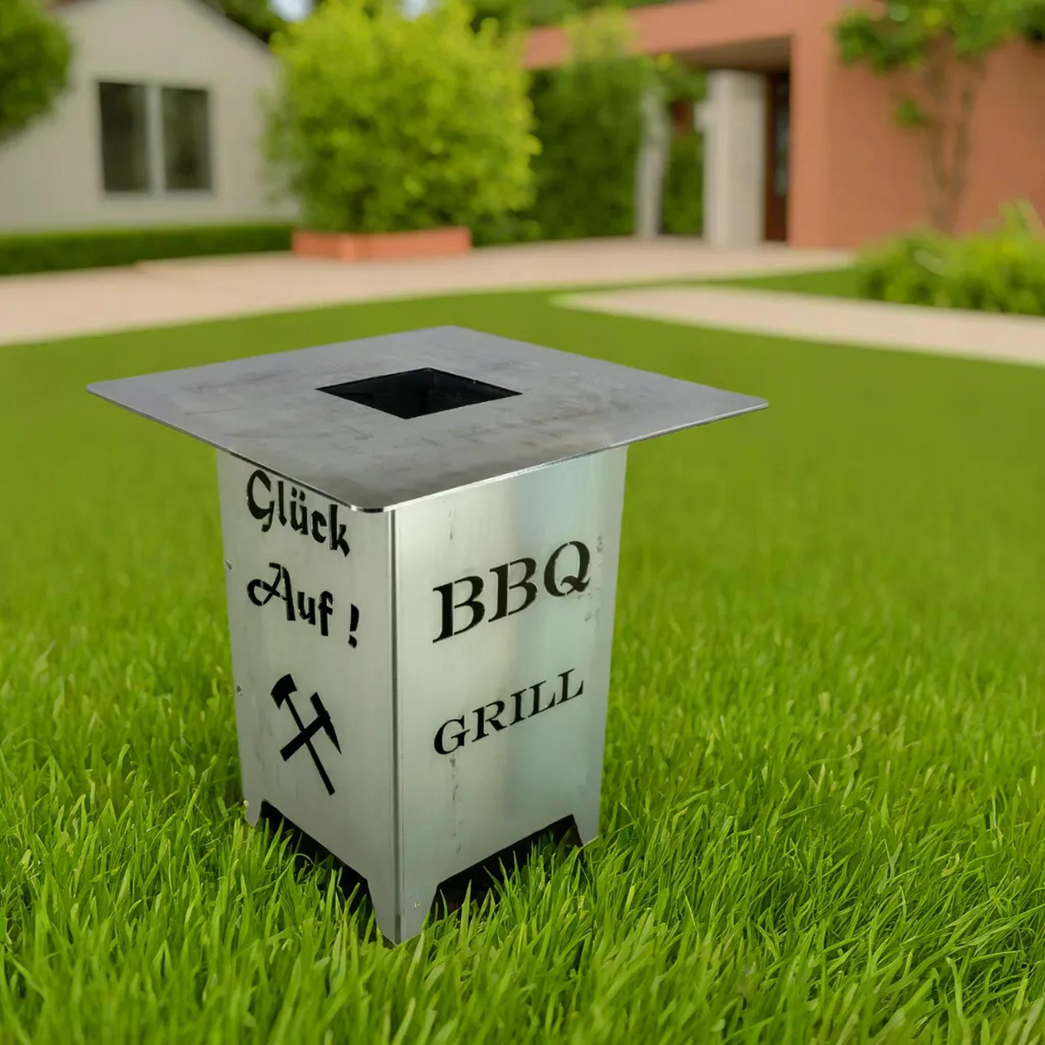 Feuersäule BBQ Grill