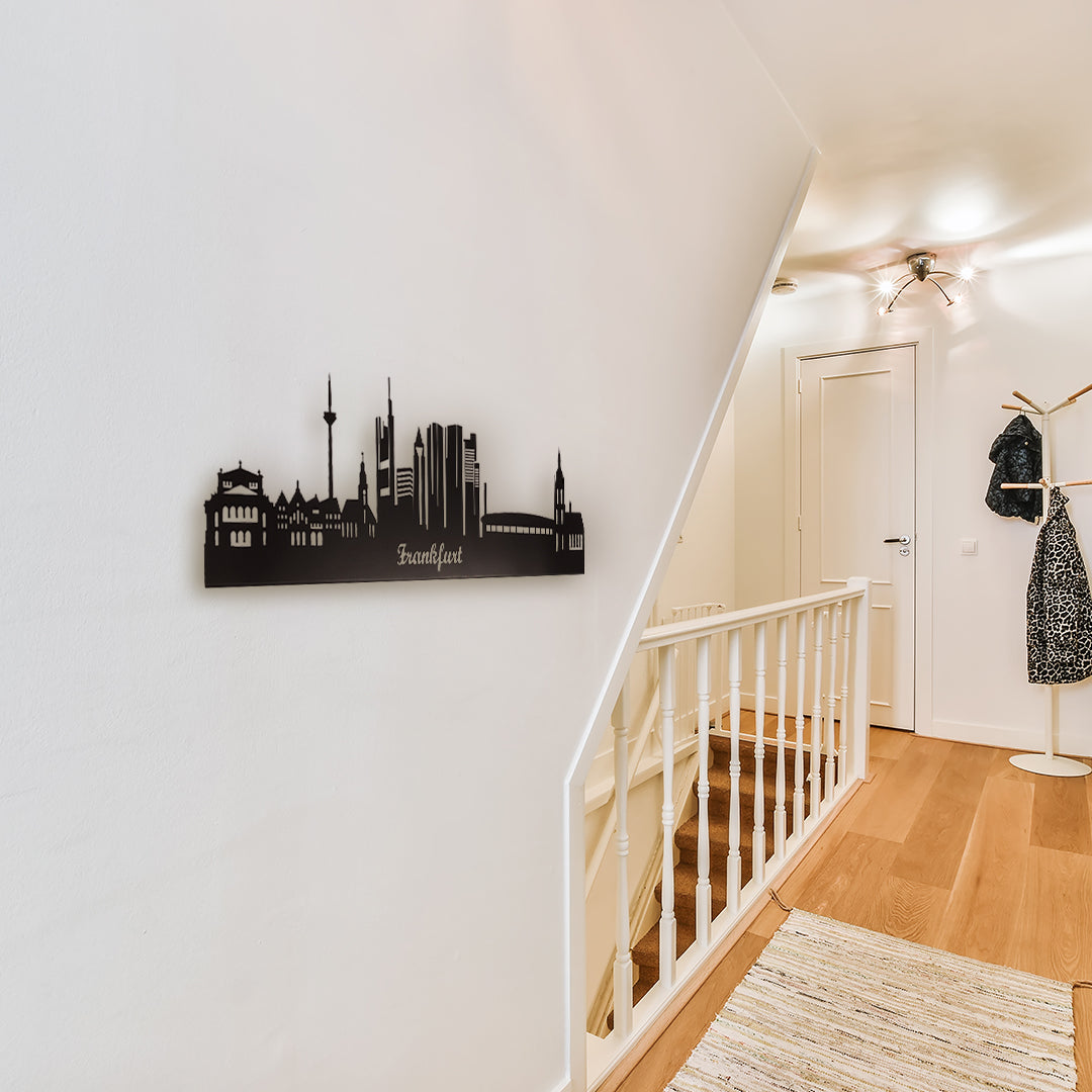 Wanddekoration: Skyline Frankfurt