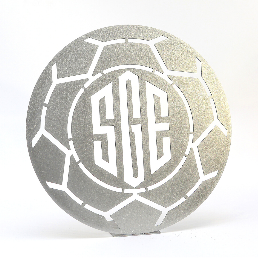 SGE Eintracht Frankfurt Aufsteller in Ballform aus Stahl