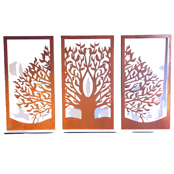 Wandbild Lebensbaum aus Metall