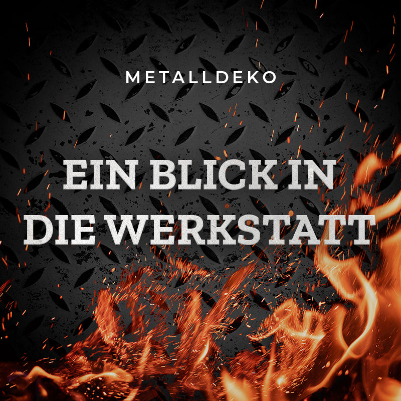 Metalldeko Made in Germany: ein Blick in die Werkstatt