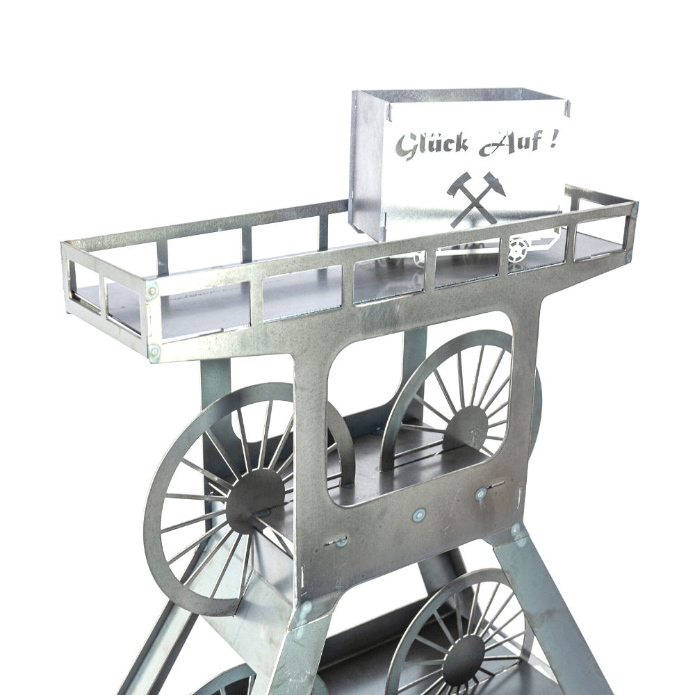 Einlegeboden für oben. Einlegbar in den 1 m Förderturm. Als Regal verwendbar.