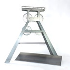 Einlegeboden für 1 m Förderturm Doppelbock als Regal zu verwenden