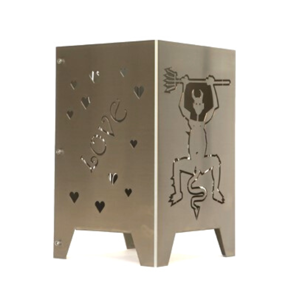 Windlicht Lanzarote aus Edelstahl