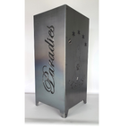 Chillout Feuersäule aus Stahl