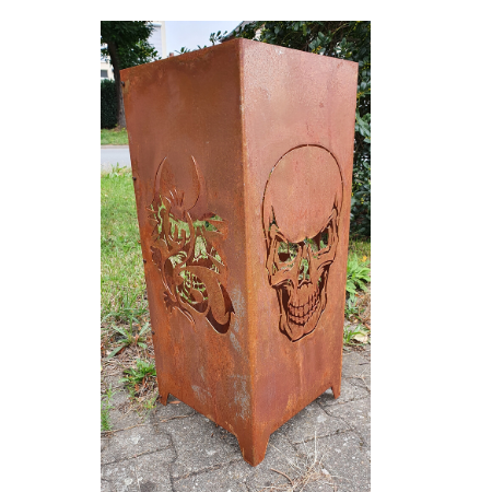 Feuersäule Totenkopf - Drache