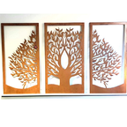 Wandbild Lebensbaum aus Metall