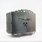 Lore aus Stahl gefertigt für den Gartenbereich geeignet