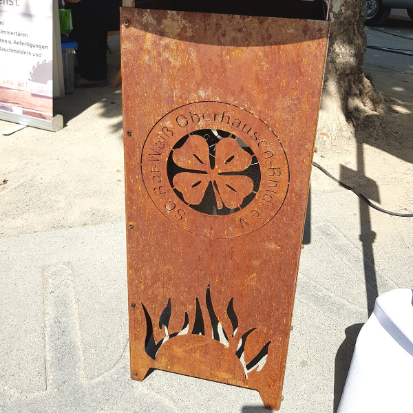 Rot-Weiss Oberhausen Feuersäule