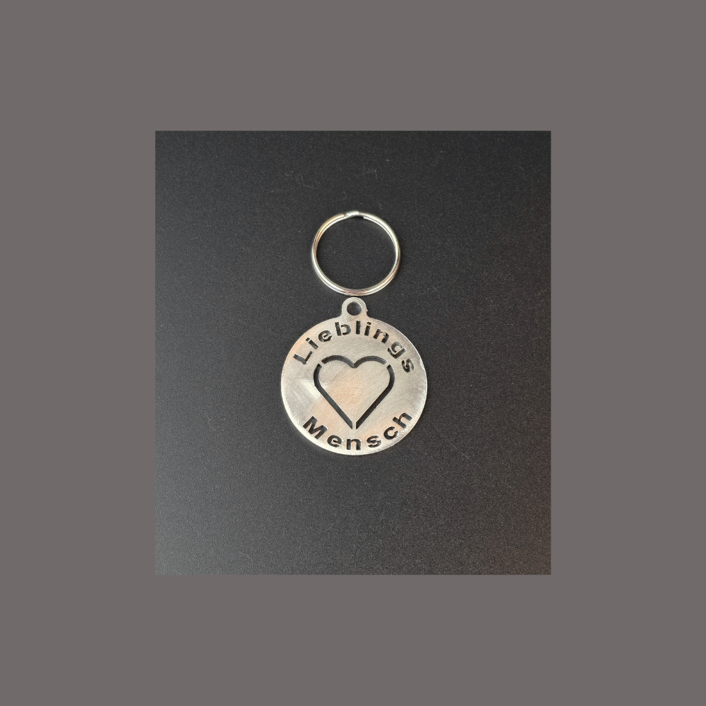 Schlüsselanhänger Edelstahl