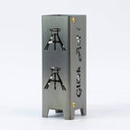 Teelicht Glück auf aus Metall