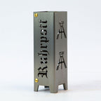 Teelicht aus Metall für den ruhrpott mit Zechen Symbolen