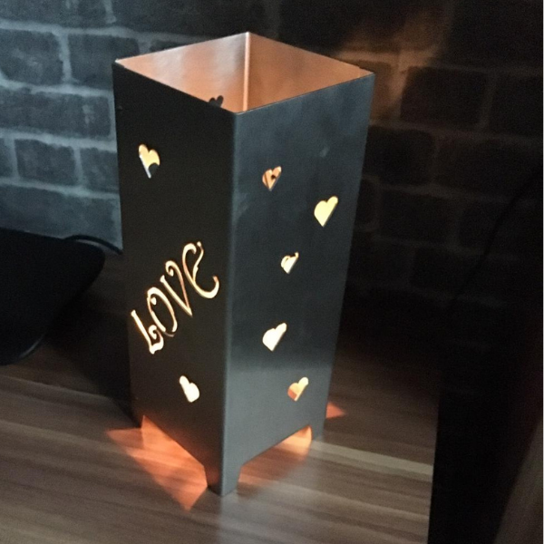 Windlicht LOVE