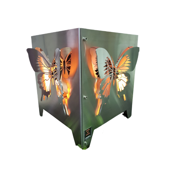 Schmetterling Windlicht