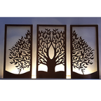 Wandbild Lebensbaum aus Metall