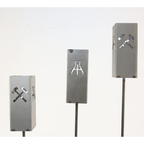 Windlicht Gartenfackel in verschiedenen Höhen lieferbar