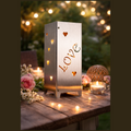 Windlicht LOVE