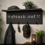 Garderobe aus Metall