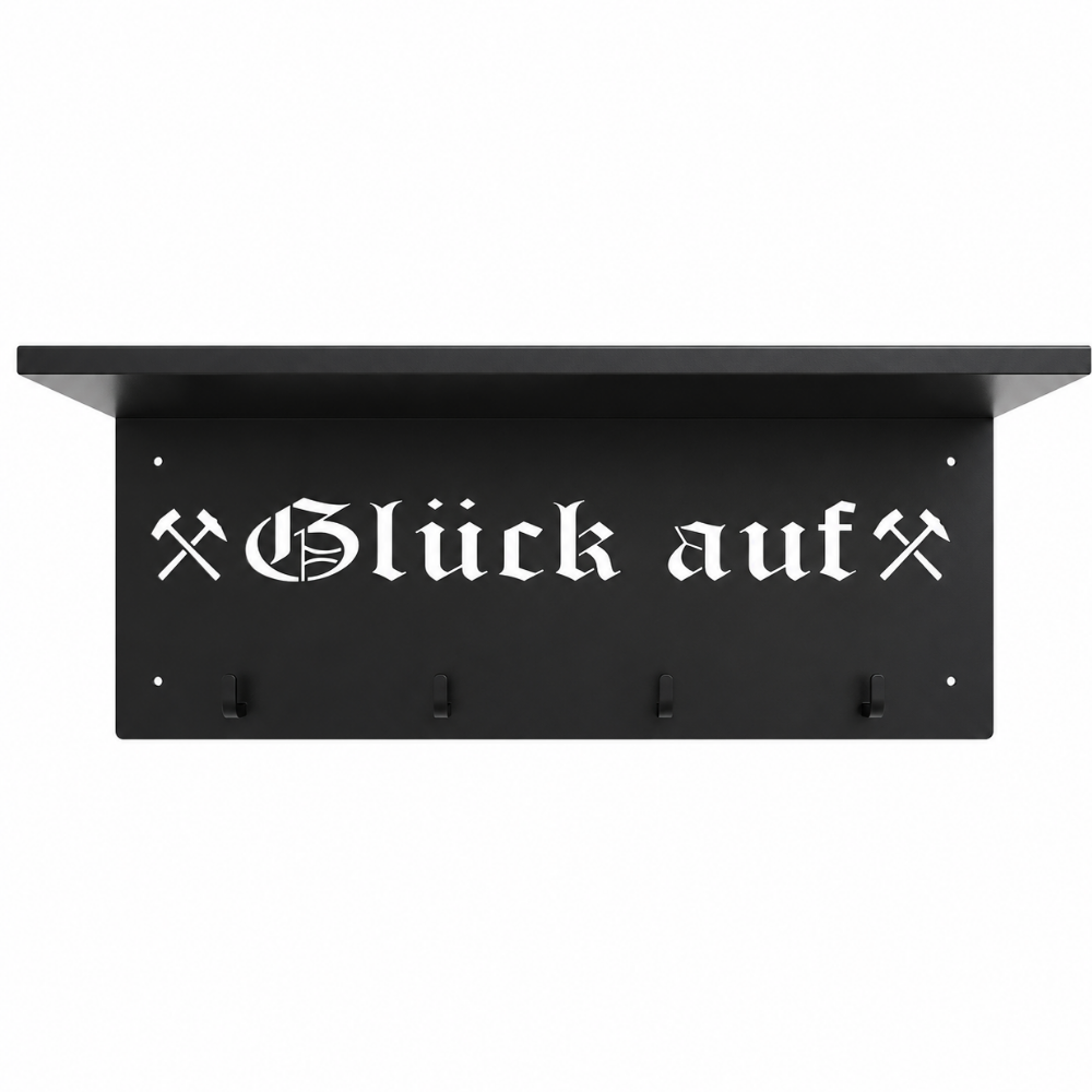 Garderobe aus Metall