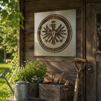 Eintracht Frankfurt Wandschild aus Stahl | Adler & SGE
