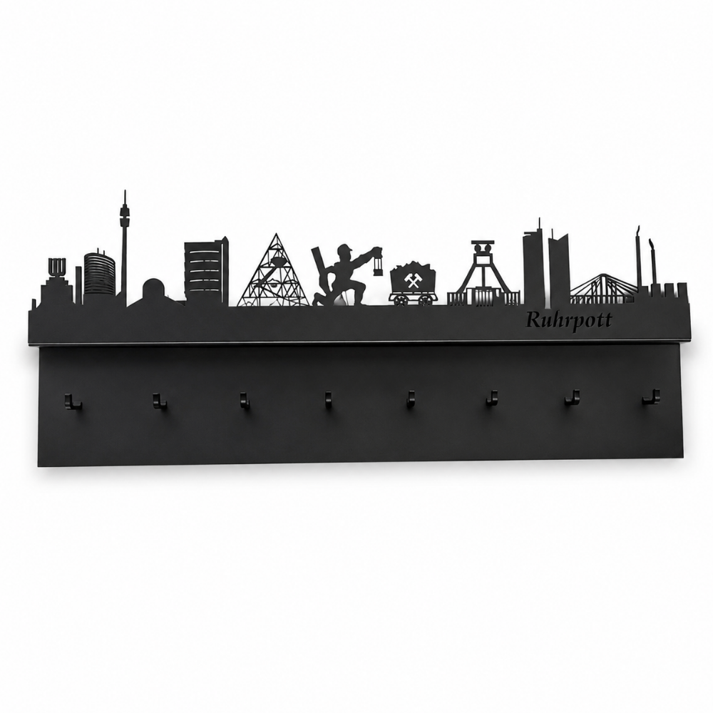 Garderobe aus Metall