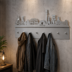 Garderobe aus Metall