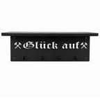 Wandgarderobe aus Stahl – Glück auf & Ruhrgebiet