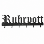 Schlüsselbrett aus Metall – Ruhrpott, Oberhausen & Glück Auf