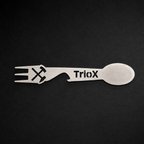 TrioX Pommespicker Löffel und Flaschenöffner aus Edelstahl von Made of Steel